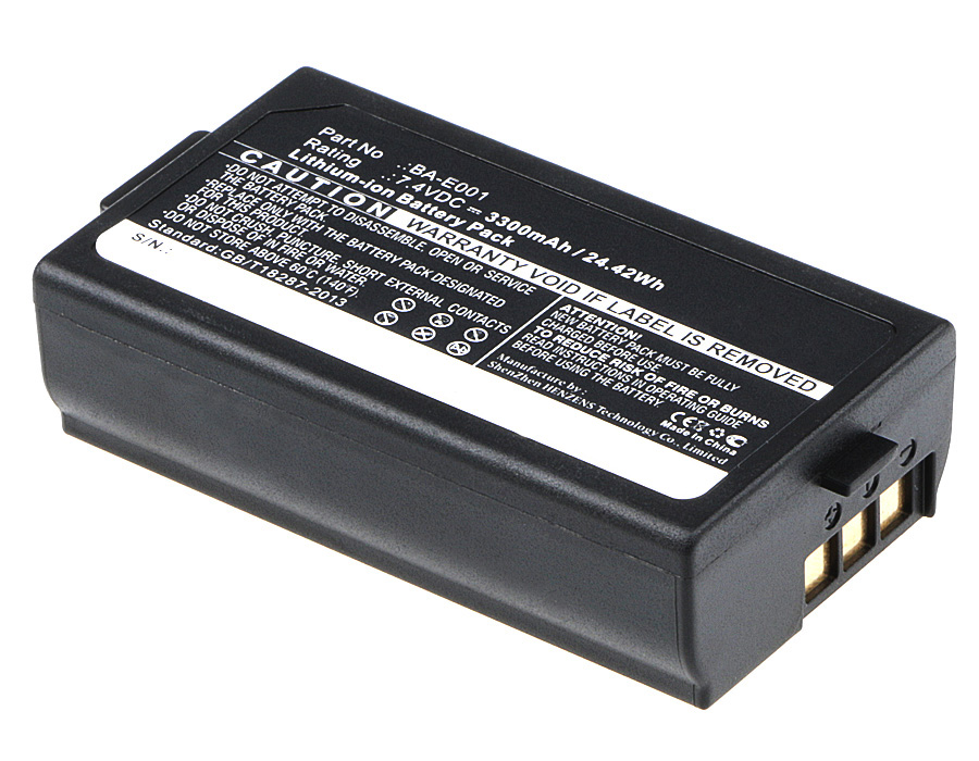 Synergy Digital Printer Battery, Compatible with Brother PJ7 Printer Battery (Li-ion, 7.4V, 3300mAh)