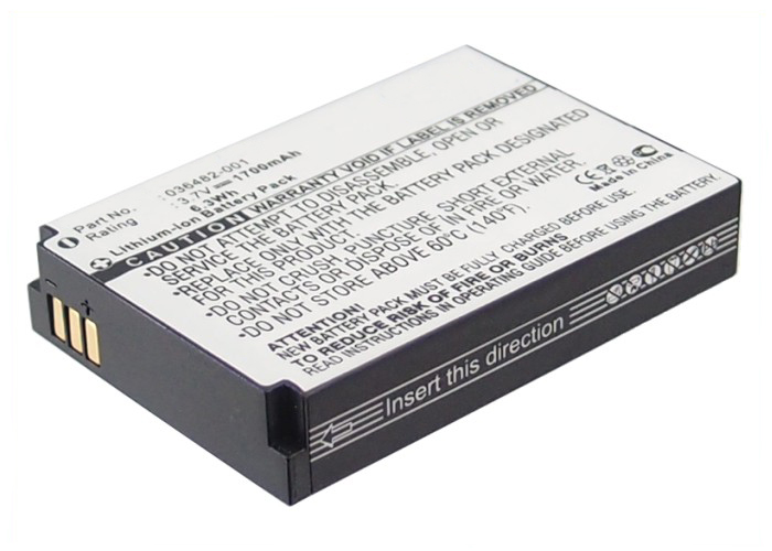 Synergy Digital Battery Compatible With Columbia 036481-001 Replacement Battery - (Li-Ion, 3.7V, 1700 mAh)