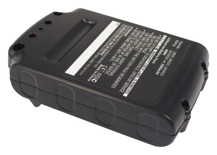 Synergy Digital Power Tools Battery, Compatible with Black & Decker LB20, LBX20, LBXR20 Power Tools Battery (20V, Li-ion, 2000mAh)