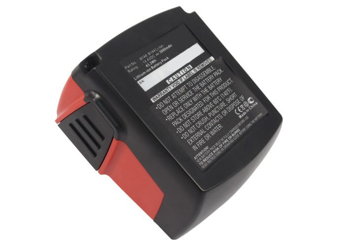 Synergy Digital Power Tools Battery, Compatible with HILTI B144, B144 Li-Ion Power Tools Battery (14.4V, Li-ion, 3000mAh)
