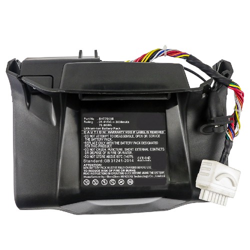 Synergy Digital Lawn Mower Battery, Compatiable with Cub Cadet Lawn Mower Battery (25.6V, Li-ion, 3000mAh)