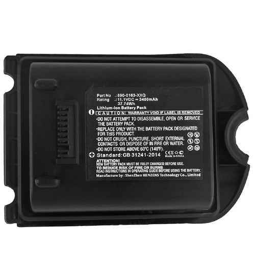 Synergy Digital Survey GPS Battery, Compatiable with Spectra Precision 890-0163, 890-0163-XXQ, 990652-004756, KLN01117 Survey GPS Battery (11.1V, Li-ion, 3400mAh)