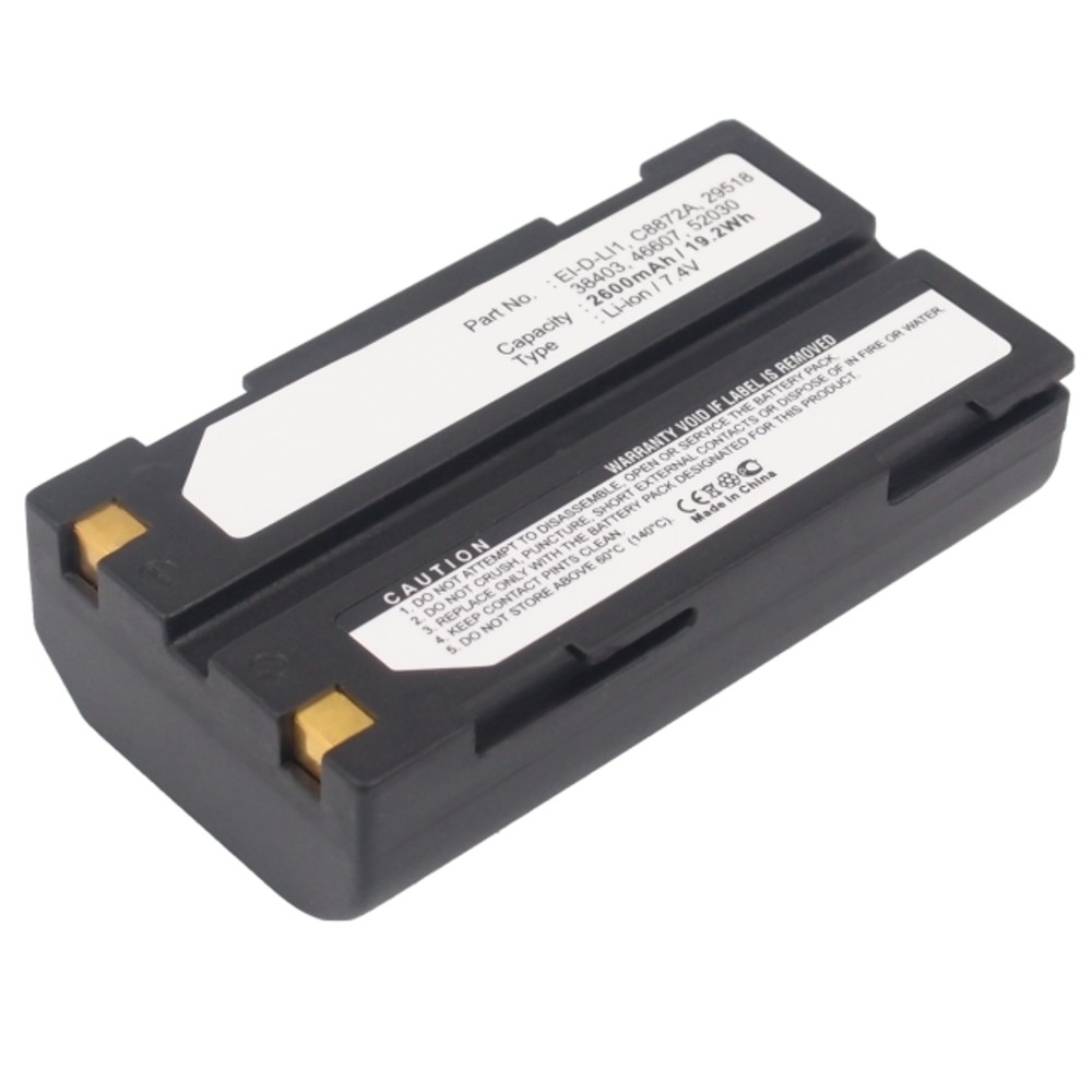 Synergy Digital Equipment, Survey, Test Battery, Compatible with APS BC1071 Equipment, Survey, Test Battery (7.4, Li-ion, 2600mAh)