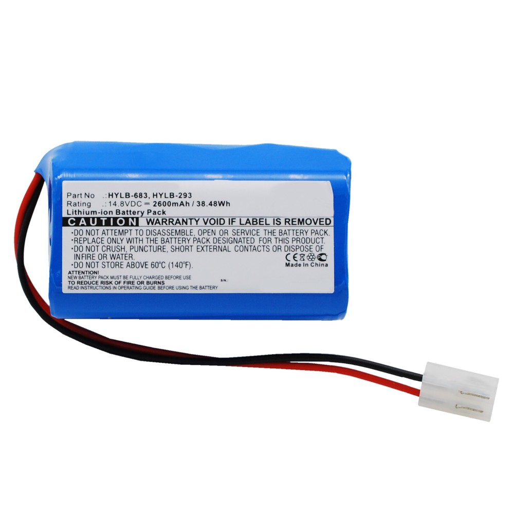 Synergy Digital Medical Battery, Compatible with Biocare ECG-1200, ECG-1201, ECG-1210 Medical Battery (14.8, Li-ion, 2600mAh)