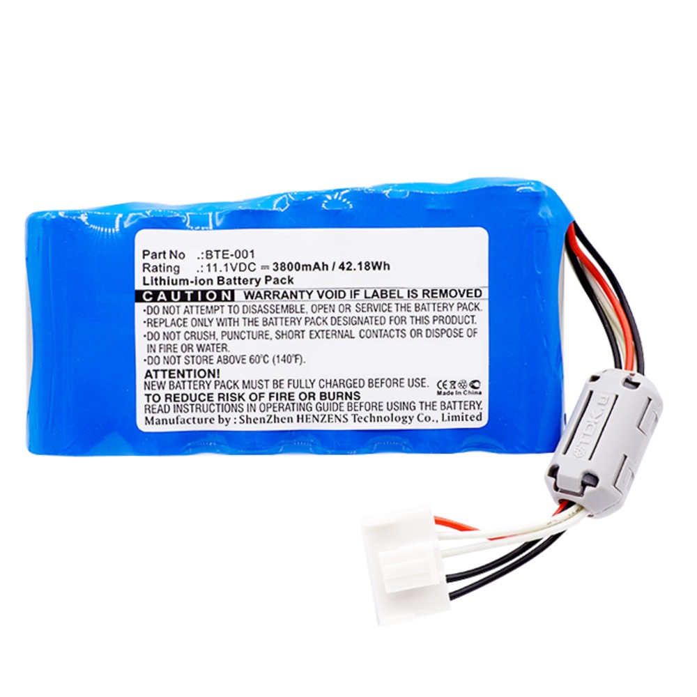 Synergy Digital Medical Battery, Compatible with Fukuda Cardimax FX-8222, Cardimax FX-8322, Cardimax FX-8322R, FCP-8321, FCP-8453, FX-8222, FX-8322, FX-8322R Medical Battery (11.1, Li-ion, 3800mAh)