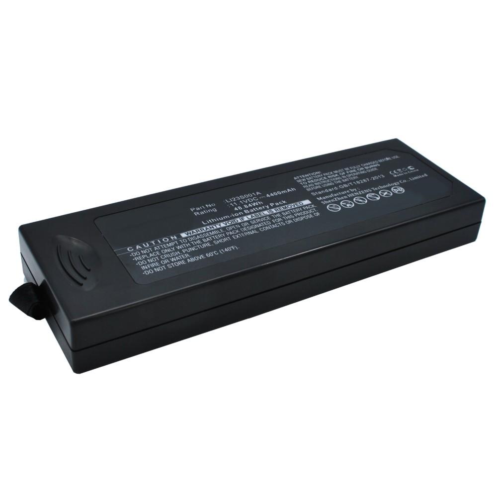 Synergy Digital Medical Battery, Compatible with Mindray PM7000, PM8000, VS800, VS-800, WATO EX20, WATO EX-20, WATO EX25, WATO EX-25, WATO EX30, WATO EX-30, WATO EX35, WATO EX-35, WATO EX50, WATO EX-50, WATO EX55, WATO EX-55, WATO EX60, WATO EX-60, WATO EX65, WATO EX-65 Medical Battery (11.1, Li-ion, 4400mAh)