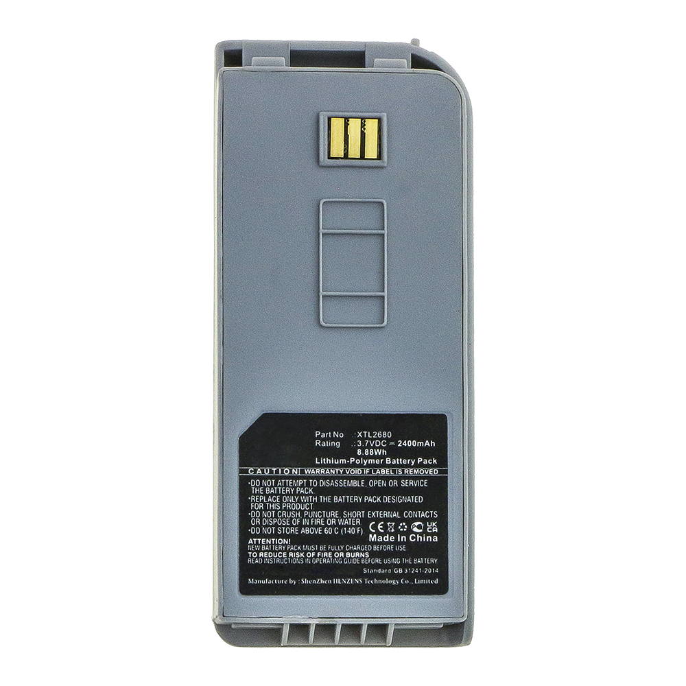 Synergy Digital Satellite Phone Battery, Compatible with Thuraya XTL2680 Satellite Phone Battery (Li-Pol, 3.7V, 2400mAh)