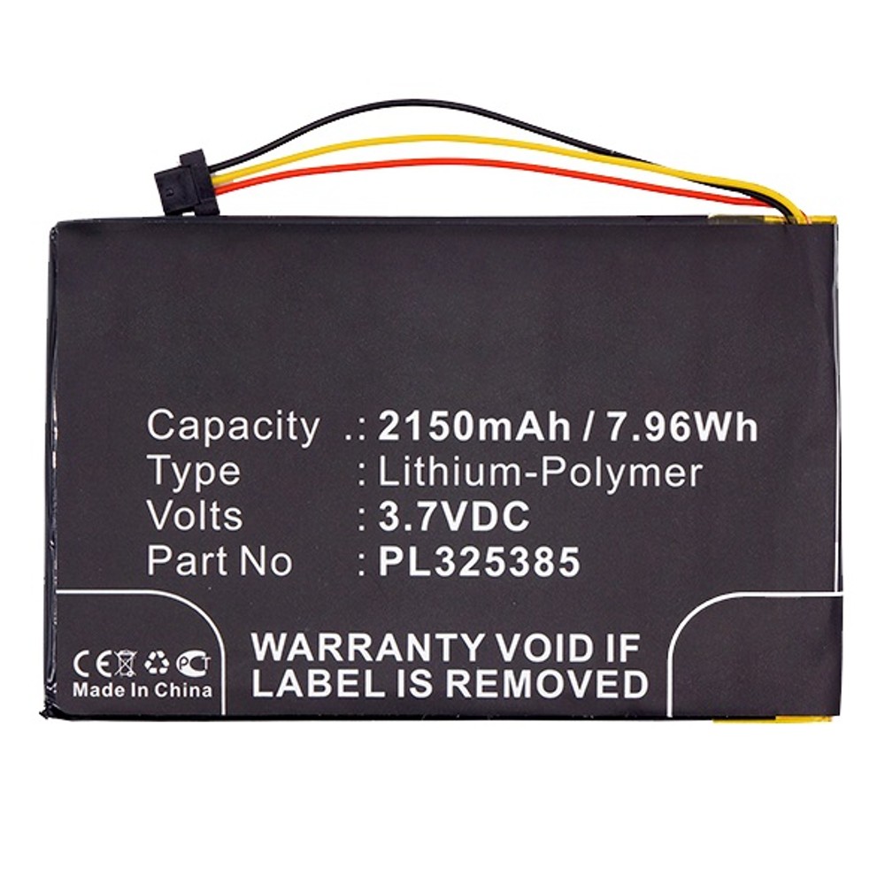 Synergy Digital Wireless Mouse Battery, Compatible with Razer PL325385 Wireless Mouse Battery (Li-Pol, 3.7V, 2150mAh)
