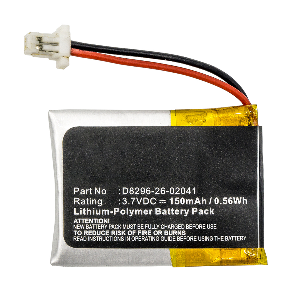 Synergy Digital CMOS/BIOS Battery, Compatible with D8296-26-02041 CMOS/BIOS Battery (3.7V, Li-Pol, 150mAh)
