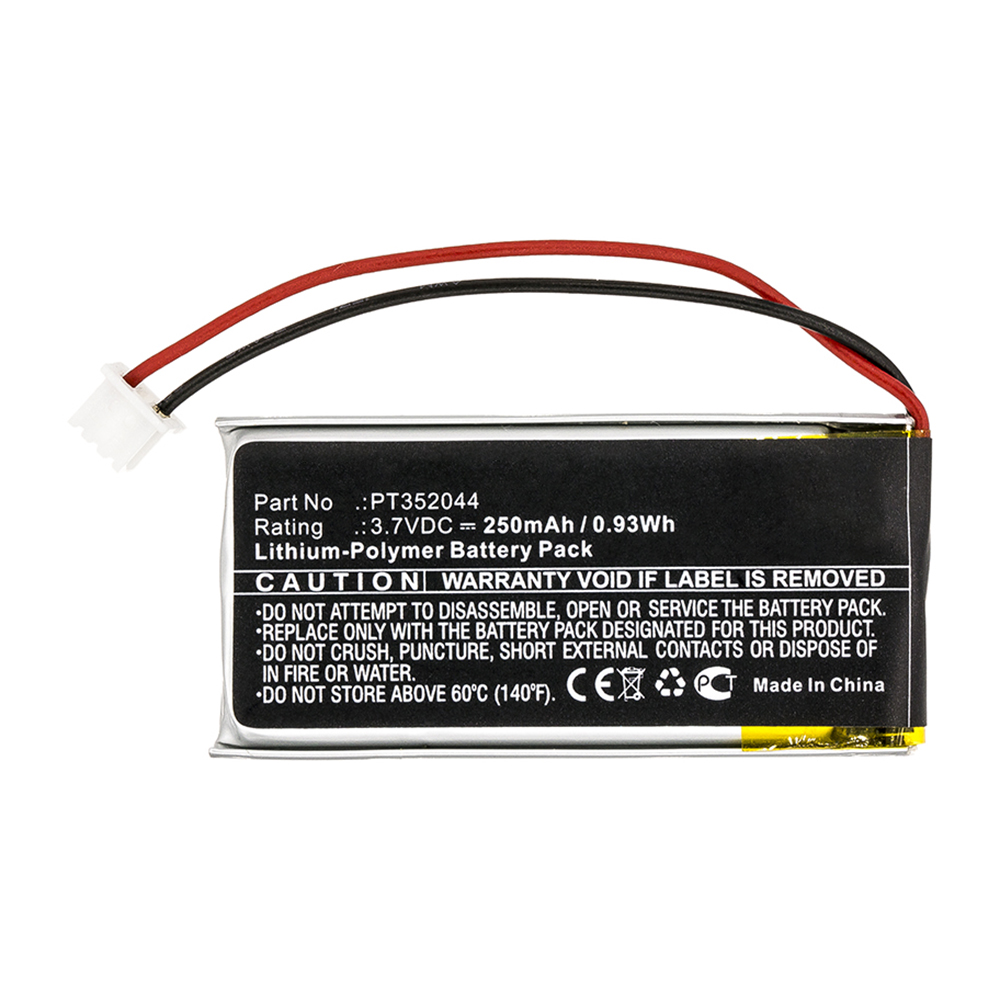 Synergy Digital CMOS/BIOS Battery, Compatible with PT352044 CMOS/BIOS Battery (3.7V, Li-Pol, 250mAh)