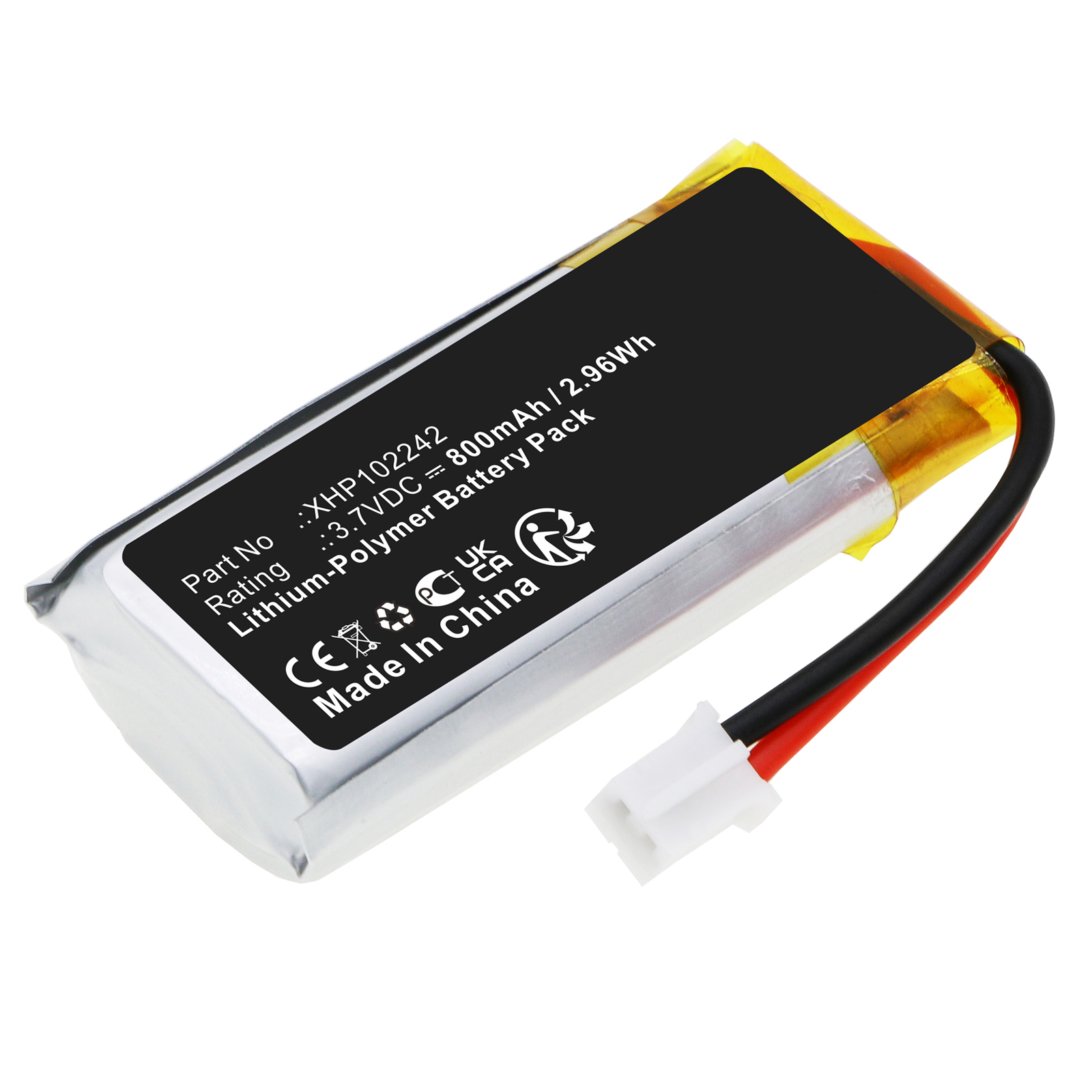 Synergy Digital Keyboard Battery, Compatible with ASUS XHP102242 Keyboard Battery (Li-Pol, 3.7V, 800mAh)