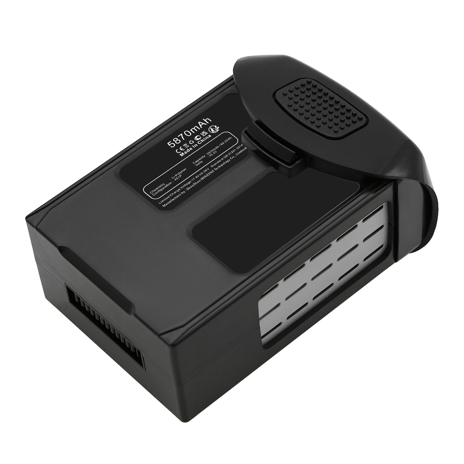 Synergy Digital Drone Battery, Compatible with DJI CP.PT.00000033.01 Drone Battery (Li-Pol, 15.2V, 5870mAh)