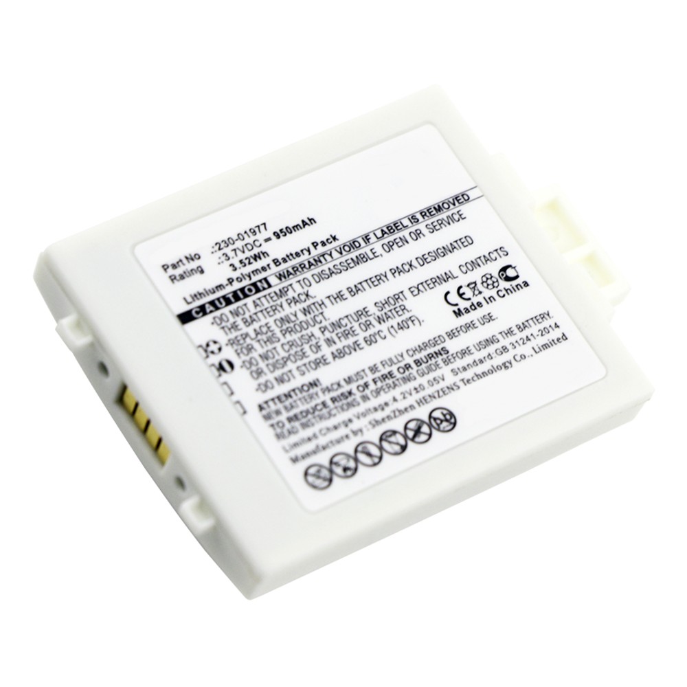 Synergy Digital Medical Battery, Compatible with Vocera B3000E, B3000N, Communications Badge B3000 Medical Battery (3.7, Li-Pol, 950mAh)