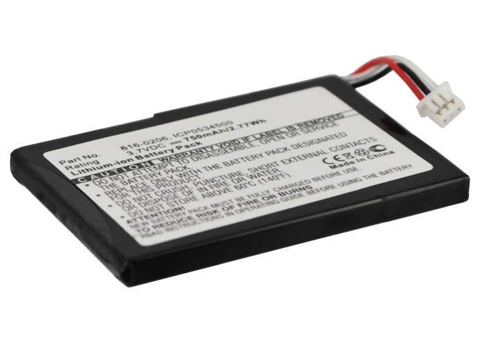 Synergy Digital Player Battery, Compatible with Apple 616-0183, 616-0215, AW4701218074, ICP0534500 Player Battery (3.7, Li-ion, 750mAh)
