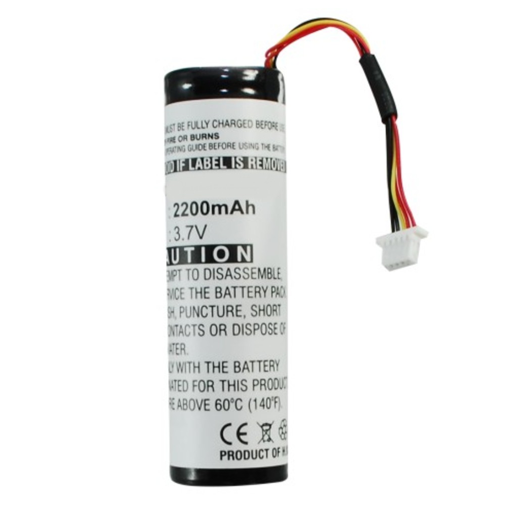 Synergy Digital Player Battery, Compatible with Sony 2-174-203-02, 2-349-036-01 Player Battery (3.7, Li-ion, 2200mAh)