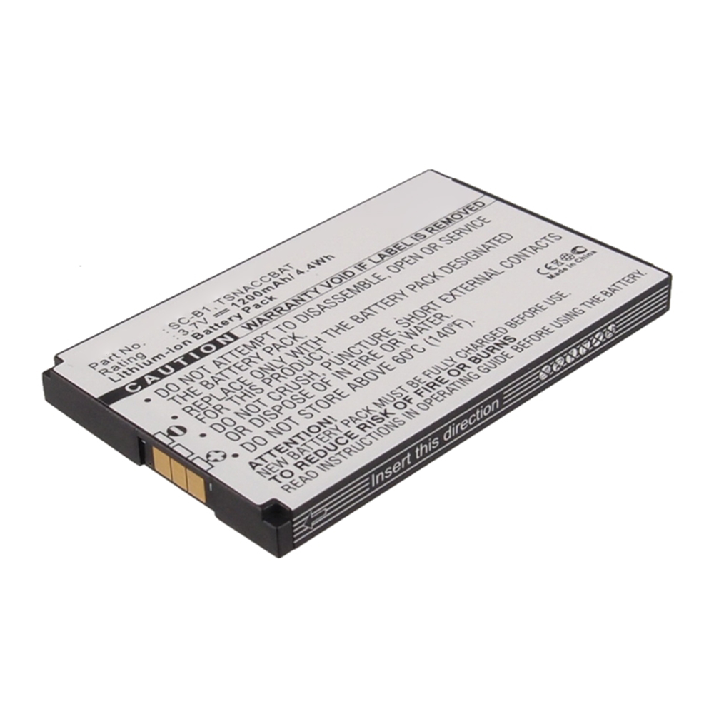 Synergy Digital PDA Battery, Compatible with TerreStar SC-B1 PDA Battery (Li-ion, 3.7V, 1200mAh)