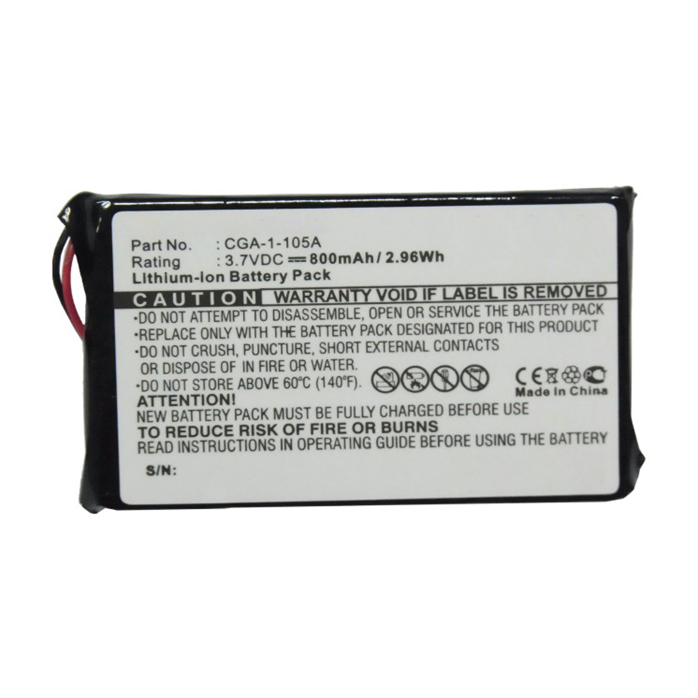 Synergy Digital PDA Battery, Compatible with Casio CGA-1-105A PDA Battery (Li-ion, 3.7V, 800mAh)