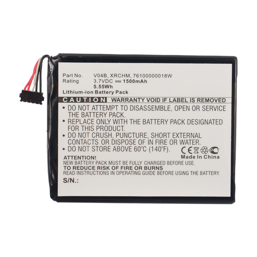 Synergy Digital PDA Battery, Compatible with DELL V04B PDA Battery (Li-ion, 3.7V, 1500mAh)