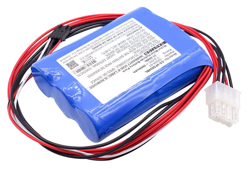 Synergy Digital Credit Card Reader Battery, Compatible with Verifone 22024-01 Credit Card Reader Battery (Ni-MH, 7.2V, 3000mAh)