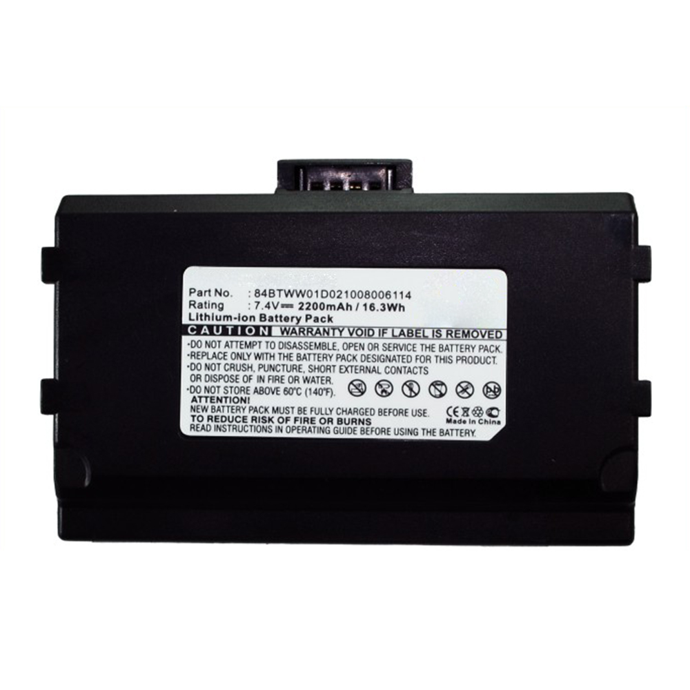 Synergy Digital Credit Card Reader Battery, Compatible with VeriFone 84BTWW01D021008006114 Credit Card Reader Battery (Li-ion, 7.4V, 2200mAh)