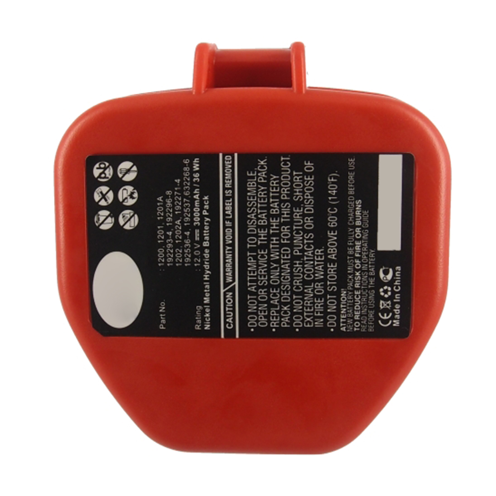 Synergy Digital Power Tool Battery, Compatible with 1200 Power Tool Battery (12V, Ni-MH, 3000mAh)