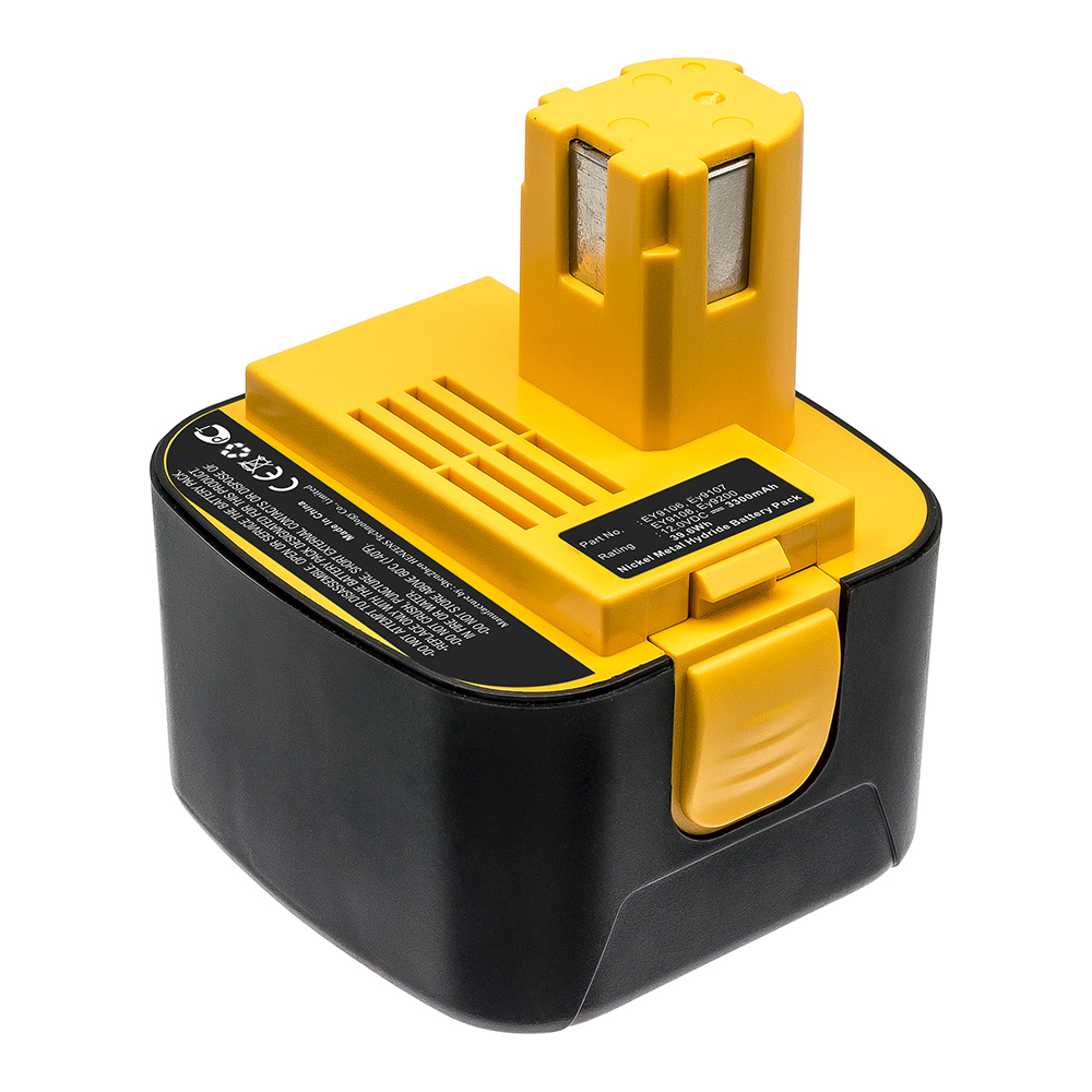 Synergy Digital Power Tool Battery, Compatible with EY9001 Power Tool Battery (12V, Ni-MH, 3300mAh)