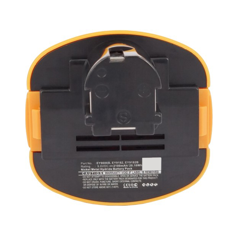 Synergy Digital Power Tool Battery, Compatible with EY9086 Power Tool Battery (9.6V, Ni-MH, 2100mAh)