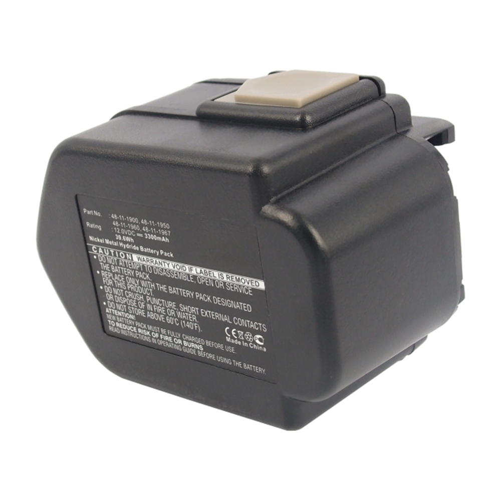 Synergy Digital Power Tool Battery, Compatible with Milwaukee 48-11-1900 Power Tool Battery (Ni-MH, 12V, 3300mAh)