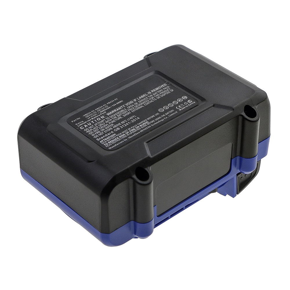 Synergy Digital Power Tool Battery, Compatible with Kobalt KB124-03 Power Tool Battery (Li-ion, 24V, 6000mAh)