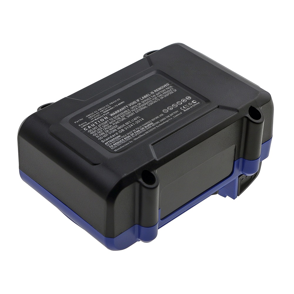 Synergy Digital Power Tool Battery, Compatible with Kobalt KB124-03 Power Tool Battery (Li-ion, 24V, 3000mAh)
