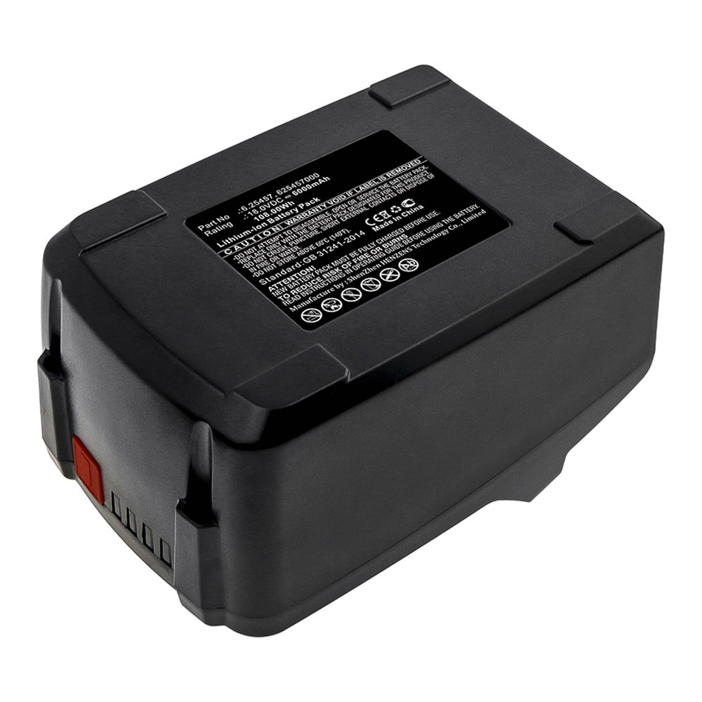 Synergy Digital Power Tool Battery, Compatible with 6.25455 Power Tool Battery (18V, Li-ion, 6000mAh)