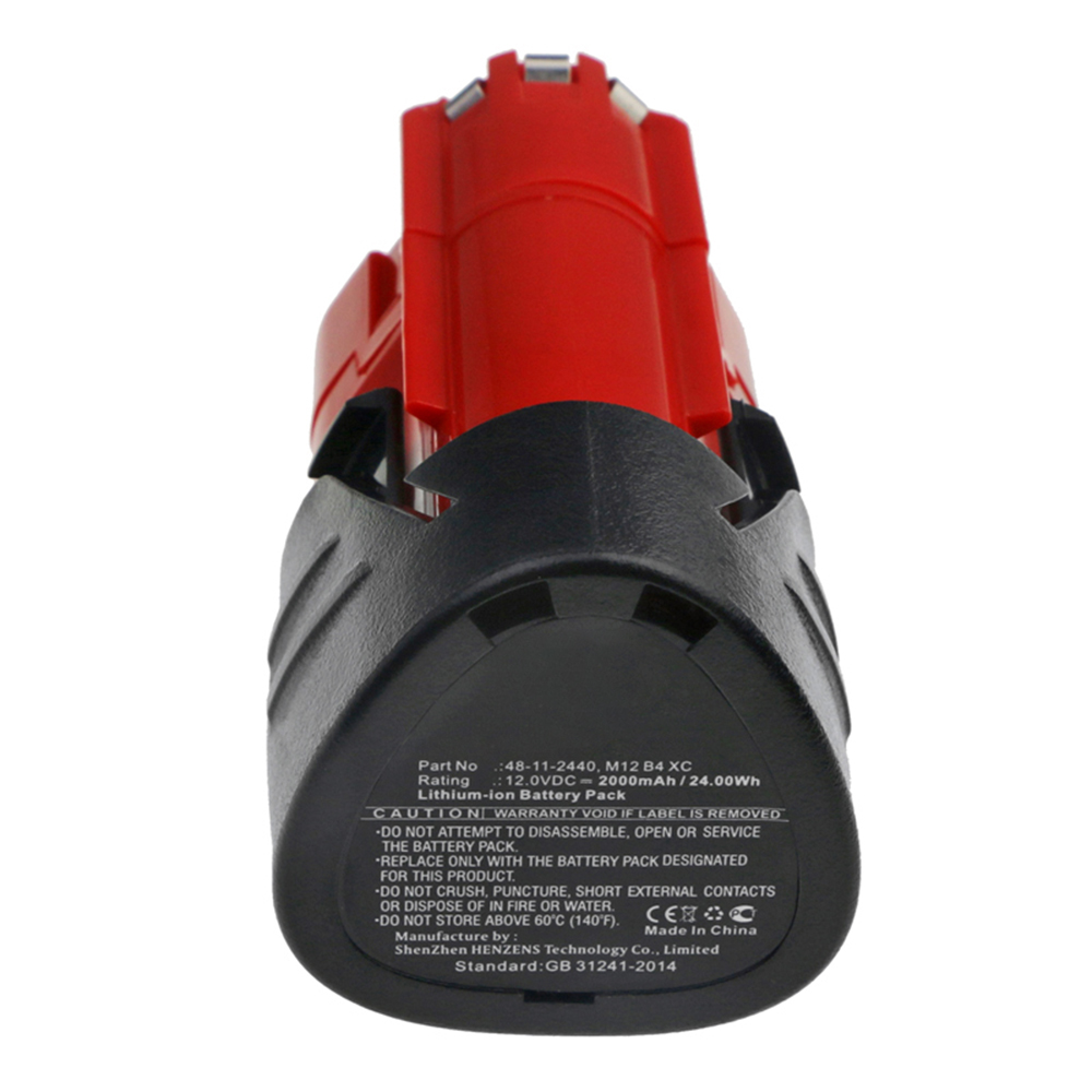 Synergy Digital Power Tool Battery, Compatible with 48112402 Power Tool Battery (12V, Li-ion, 2000mAh)