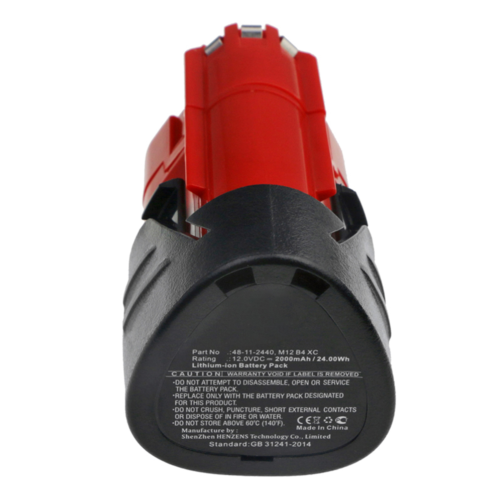 Synergy Digital Power Tool Battery, Compatible with 48112402 Power Tool Battery (12V, Li-ion, 2000mAh)