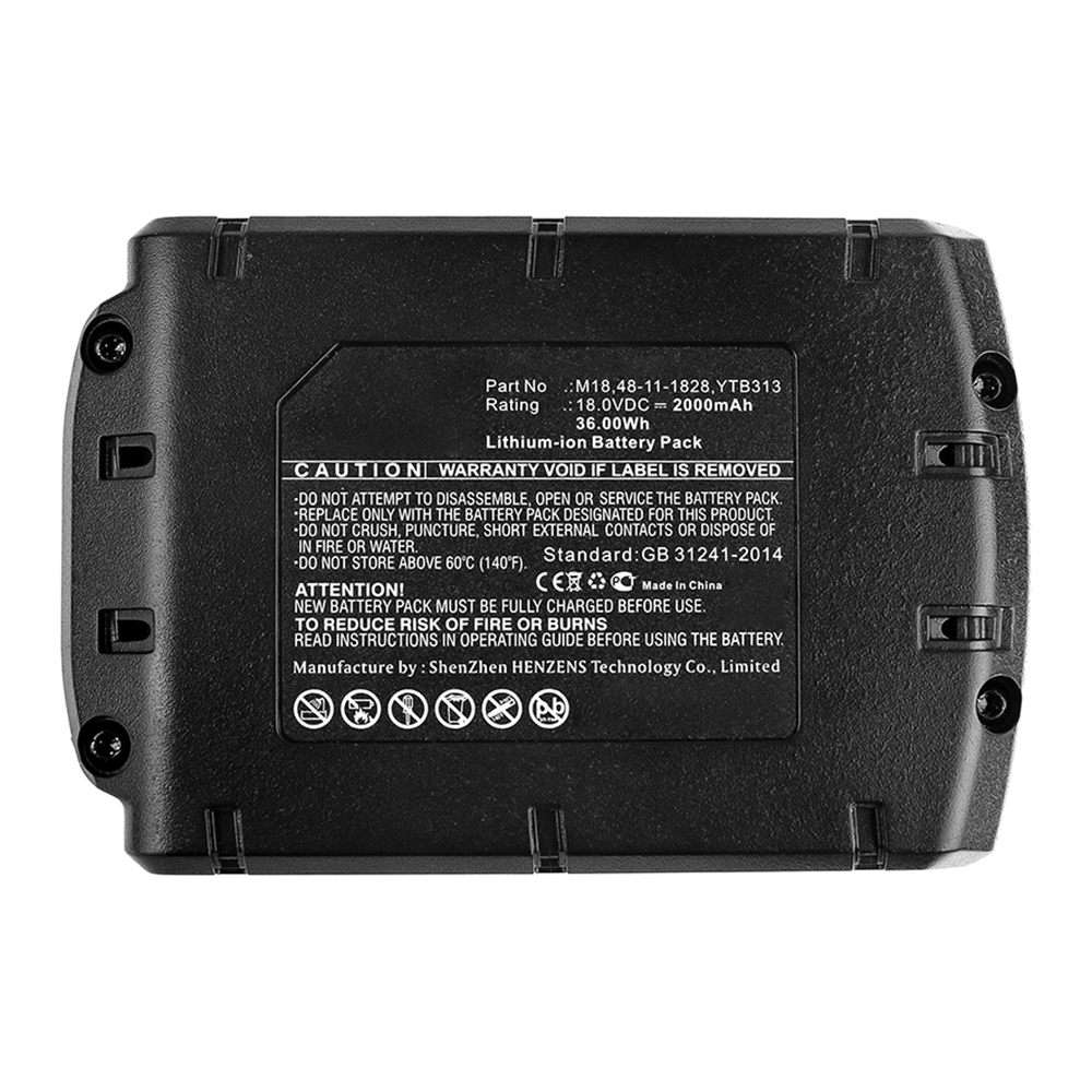 Synergy Digital Power Tool Battery, Compatible with 2198323 Power Tool Battery (18V, Li-ion, 2000mAh)
