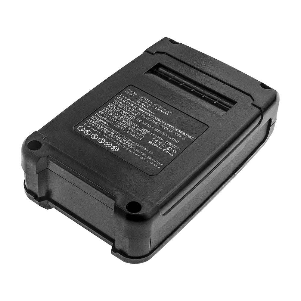 Synergy Digital Power Tool Battery, Compatible with Einhell 4511396 Power Tool Battery (Li-ion, 18V, 2000mAh)