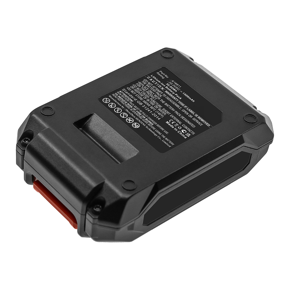 Synergy Digital Power Tool Battery, Compatible with Kimo K16811 Power Tool Battery (Li-ion, 20V, 1500mAh)