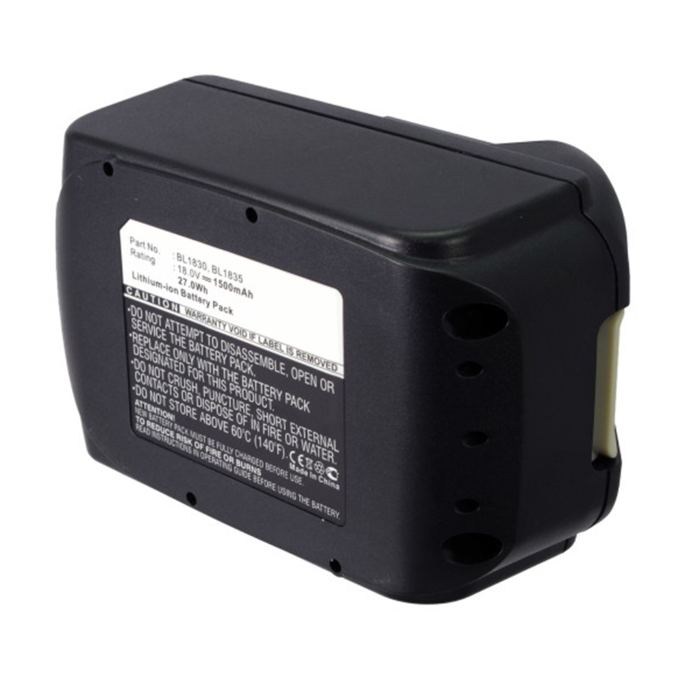 Synergy Digital Power Tool Battery, Compatible with Makita 194204-5 Power Tool Battery (Li-ion, 18V, 1500mAh)