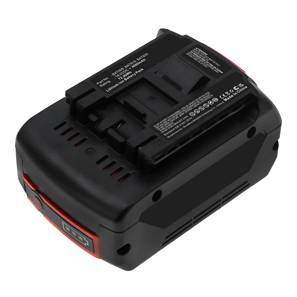 Synergy Digital Power Tool Battery, Compatible with Bosch  2 607 336 091 Power Tool Battery (Li-ion, 18V, 4000mAh)
