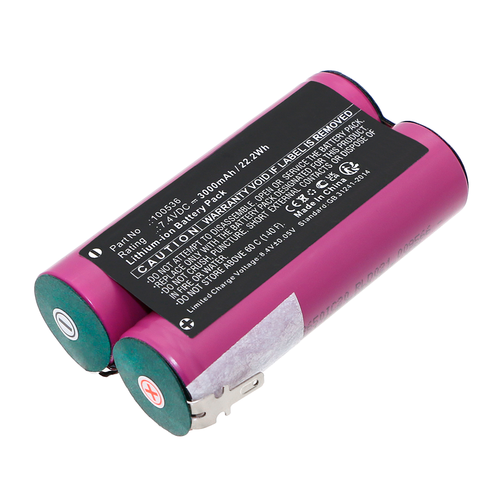 Synergy Digital Power Tool Battery, Compatible with Bosch 100536 Power Tool Battery (Li-ion, 7.4V, 3000mAh)