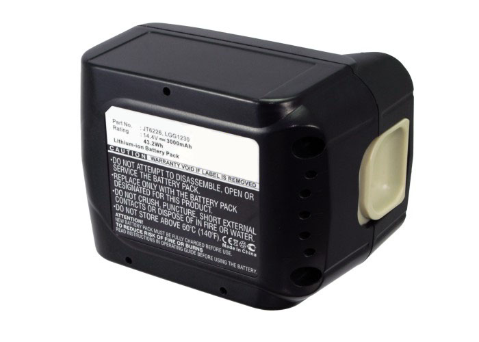 Synergy Digital Battery Compatible With Makita 194065-3 Power Tool Battery - (Li-Ion, 14.4V, 3000 mAh)