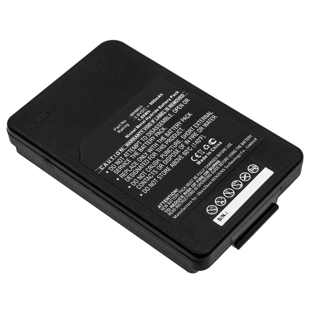 Synergy Digital Remote Control Battery, Compatible with Autec MHM03, R0BATT00E11A0 Remote Control Battery (Ni-MH, 3.6V, 500mAh)
