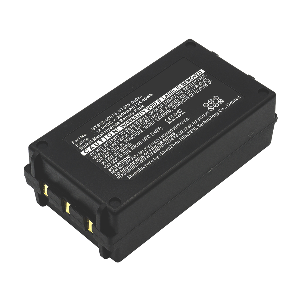 Synergy Digital Remote Control Battery, Compatible with Cattron Theimeg BT081-00053, BT081-00061, BT923-00044, BT92300075, BT923-00075 Remote Control Battery (Ni-MH, 12V, 2000mAh)