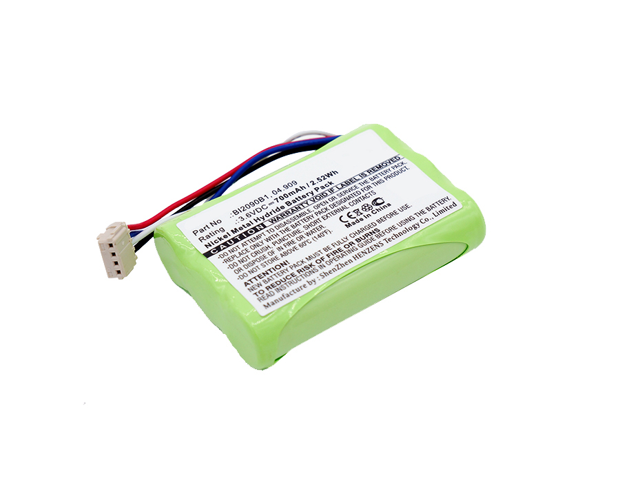 Synergy Digital Remote Control Battery, Compatible with HBC 04.909, BI2090B1 Remote Control Battery (3.6V, Ni-MH, 700mAh)