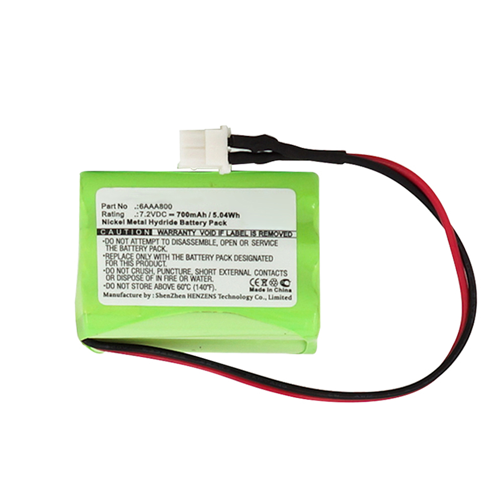 Synergy Digital Crane Remote Control Battery, Compatible with JAY 6AAA800 Crane Remote Control Battery (Ni-MH, 7.2V, 700mAh)