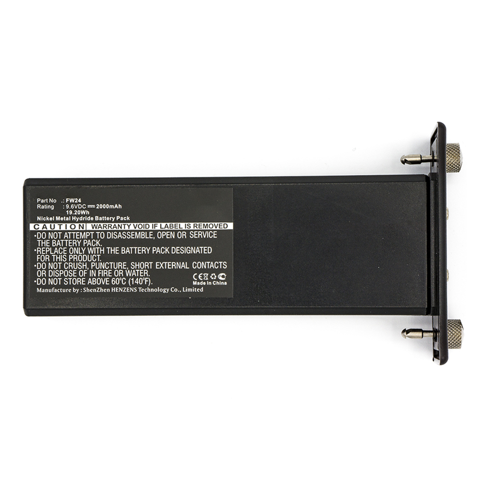 Synergy Digital Crane Remote Control Battery, Compatible with Teletec FW24 Crane Remote Control Battery (Ni-MH, 9.6V, 2000mAh)