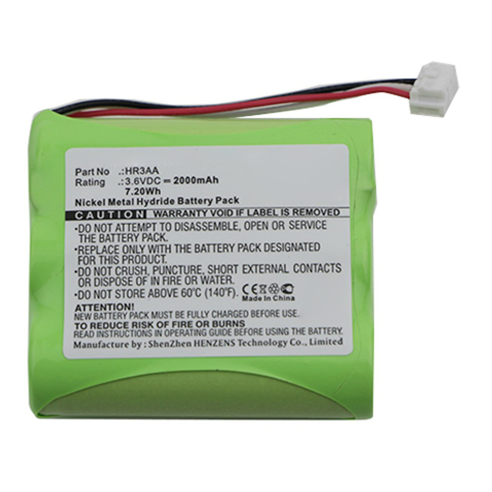 Synergy Digital Crane Remote Control Battery, Compatible with Tyro HR3AA Crane Remote Control Battery (Ni-MH, 3.6V, 2000mAh)