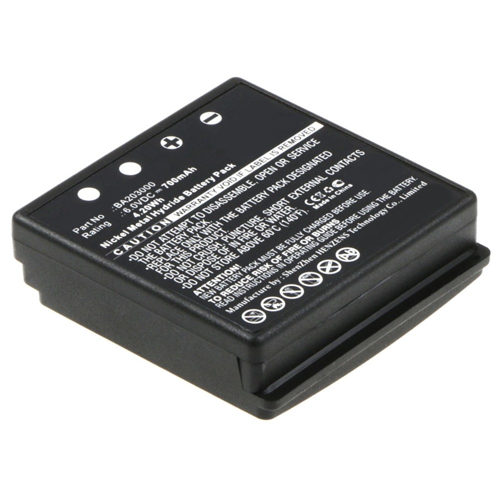 Synergy Digital Crane Remote Control Battery, Compatible with HBC FBFUB09N, FUB 9NM 6V, FUB9NM, Linus 4, Linus 6, Micron 4, Micron 6, Radiomatic Eco, Remote Control Crane Truck Dri, Spectrum 1, Spectrum 2, Spectrum A, Spectrum B, Technos Crane Remote Control Battery (6, Ni-MH, 700mAh)