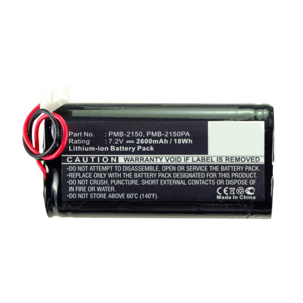 Synergy Digital Remote Control Battery, Compatible with DAM PMB-2150, PMB-2150PA Remote Control Battery (Li-ion, 7.2V, 2600mAh)