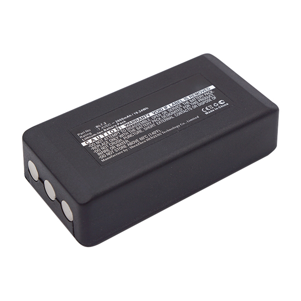 Synergy Digital Crane Remote Control Battery, Compatible with Falard BL7.2 Crane Remote Control Battery (Li-ion, 7.4V, 2600mAh)