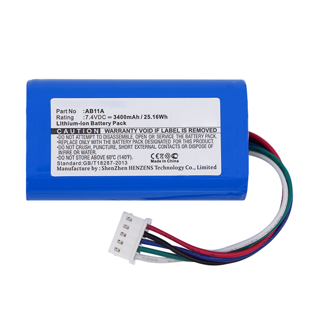 Synergy Digital Remote Control Battery, Compatible with 3DR AB11A Remote Control Battery (Li-ion, 7.4V, 3400mAh)